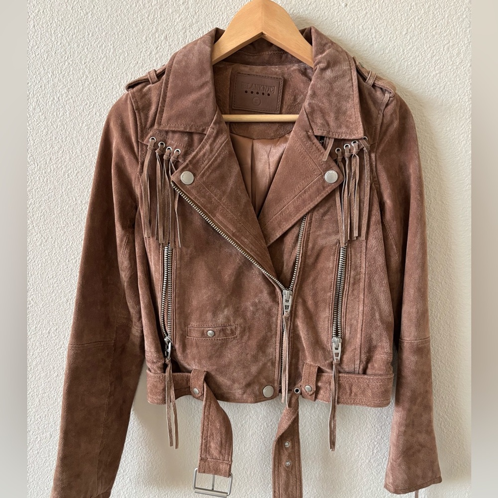 BLANC NYC SUEDE JACKET